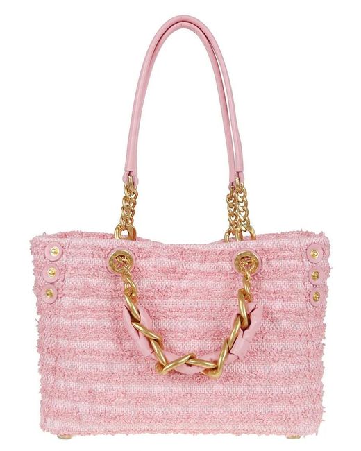 Balmain Pink Totes & Shopper