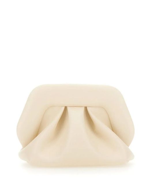 THEMOIRÈ Clutches in het Natural