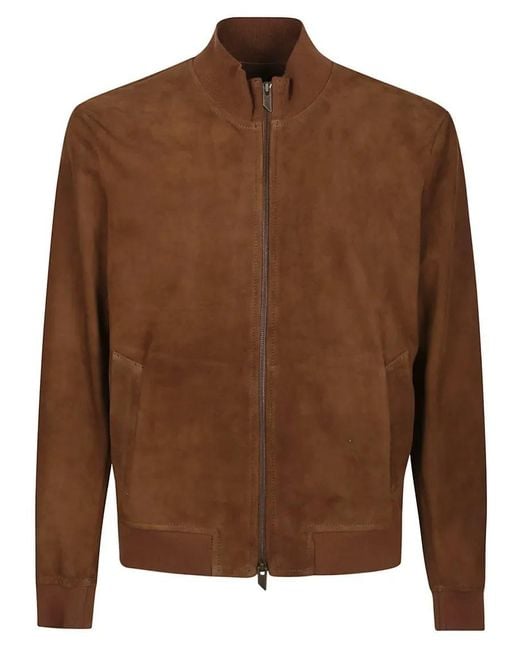 Salvatore Santoro Niv Sand Jacket in Brown für Herren