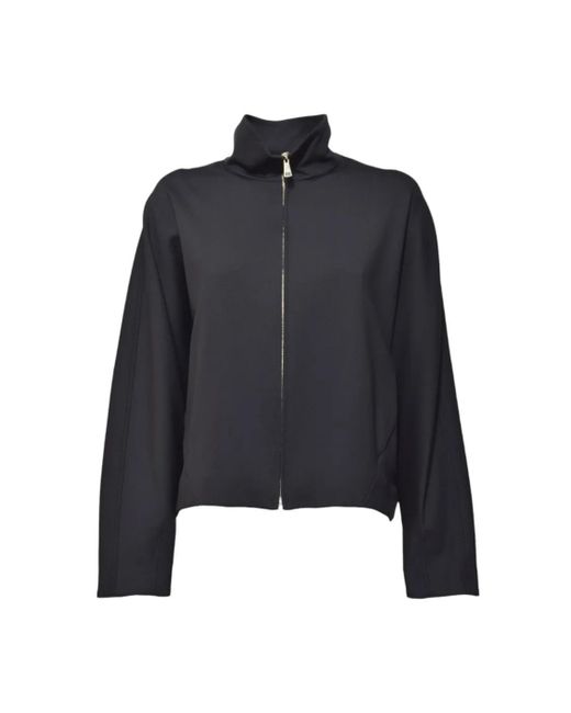Max Mara Blue Plava Cocoon Jacket