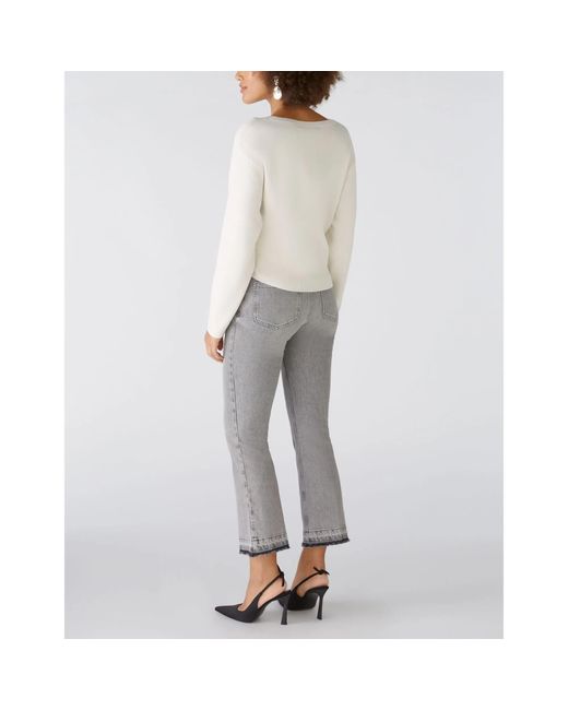 Ouí White Pullover