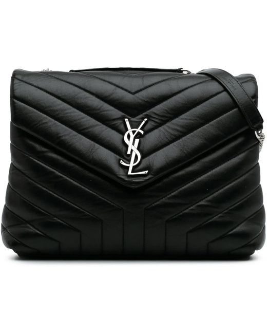 Saint Laurent Black Hobo Bags