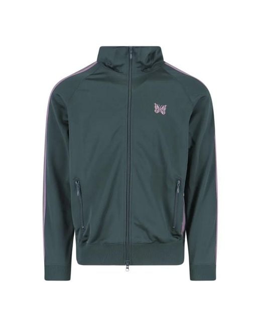 Needles Logo Sports Jacket in Green für Herren