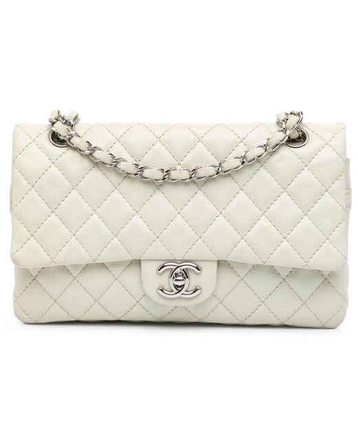 Chanel White Hobo Bags