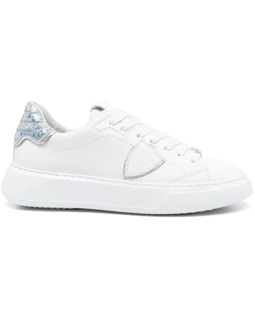Philippe Model Black Low-Top Sneaker
