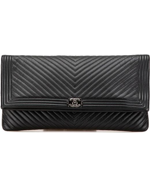 Chanel Black Clutches