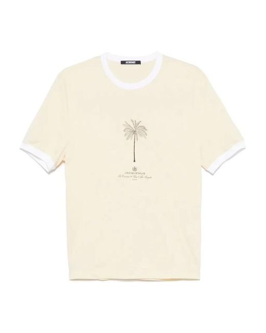 Jacquemus T-Shirts And Polos in Natural für Herren