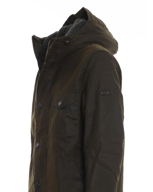 Barbour Kevlar Wax Jacket in Black für Herren