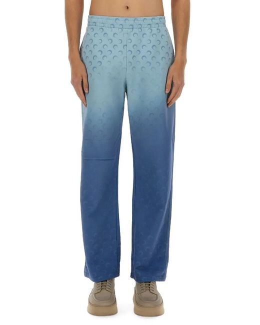 MARINE SERRE Gradient Track Pants in Blue für Herren