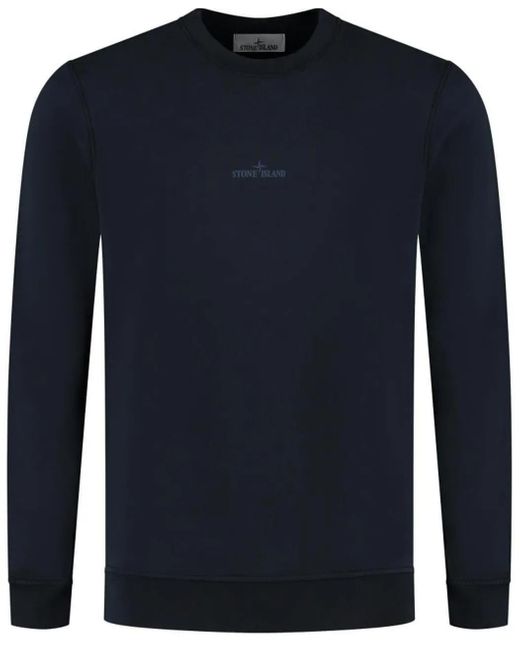 Stone Island Sweatshirt in Blue für Herren