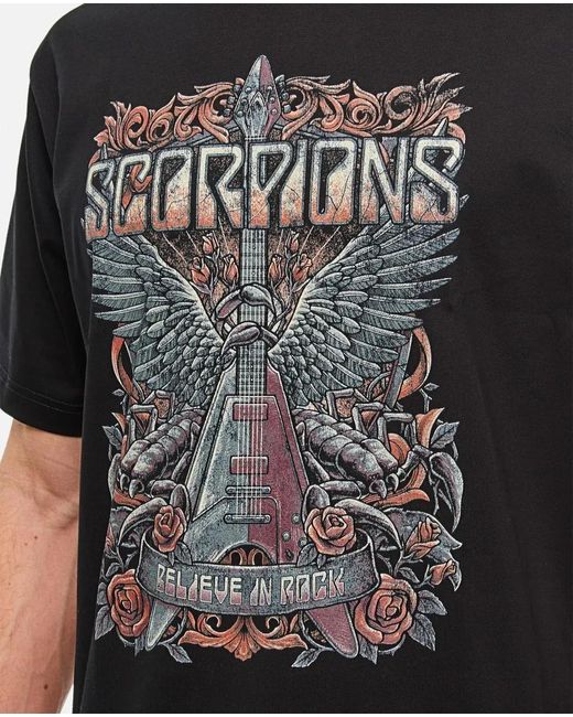 Junya Watanabe Scorpions Printed T-Shirt in Black für Herren
