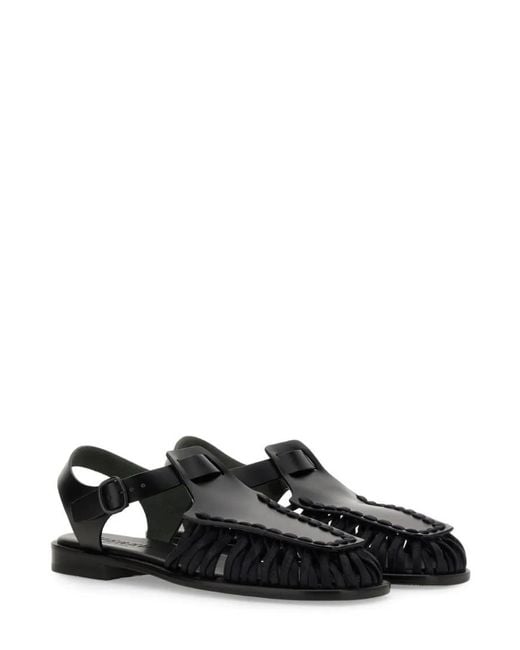 Hereu Black Sandalen