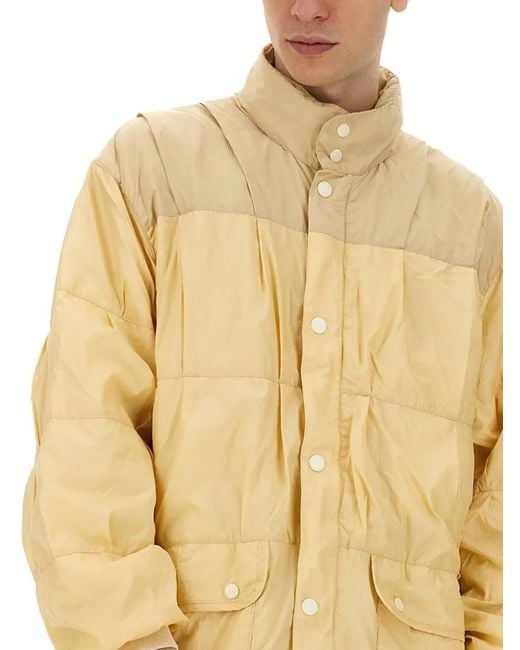 Our Legacy Quilted Nylon Jacket in Yellow für Herren