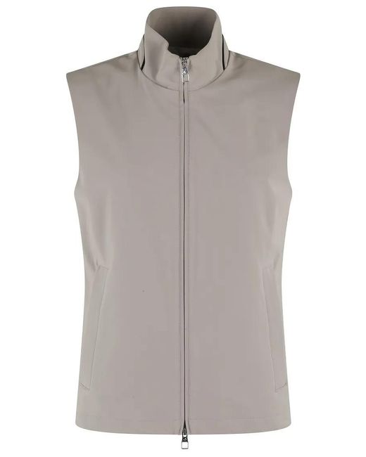 Montecore Gilet Nylon Tecnico Stretch in Gray für Herren