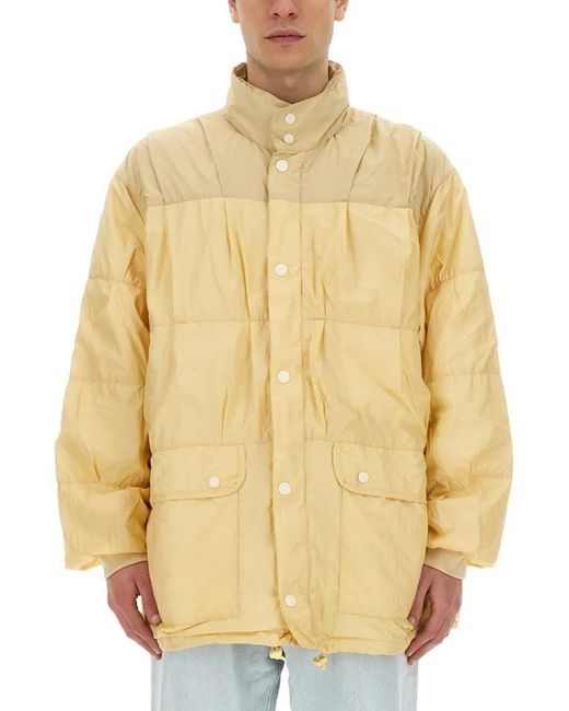 Our Legacy Quilted Nylon Jacket in Yellow für Herren