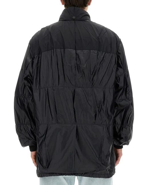 Our Legacy Crinkled Texture Nylon Jacket in Black für Herren