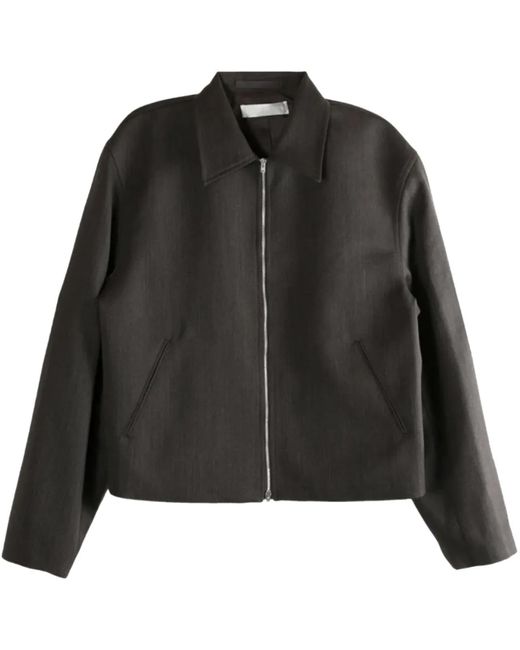 Our Legacy Mini Jacket Havana Chain Wool in Black für Herren