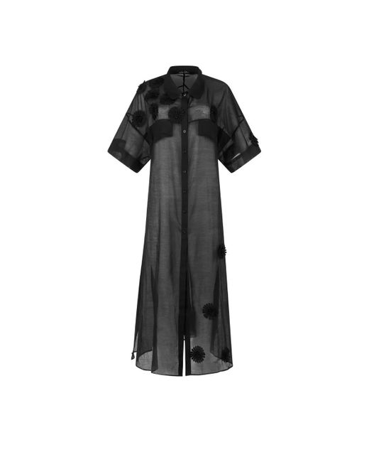 Helene Galwas Black Kaftankleid Gagare
