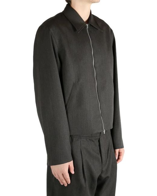 Our Legacy Mini Jacket Havana Chain Wool in Black für Herren