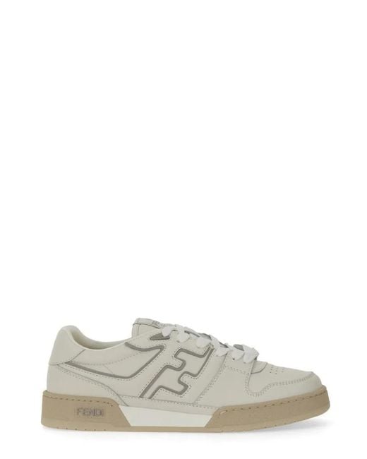 Fendi Low-Top Sneaker in White für Herren