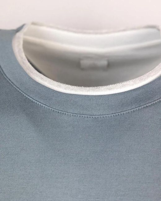 Eleventy T-Shirts And Polos in Blue für Herren