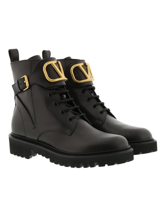 valentino garavani combat boots