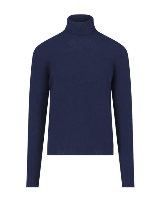 Drumohr Turtleneck Sweater in Blue für Herren