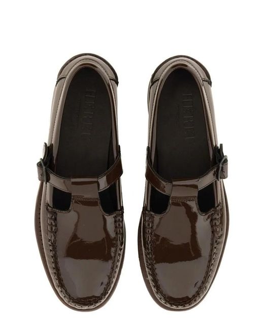 Hereu Brown T-Bar "Alber" Moccasin