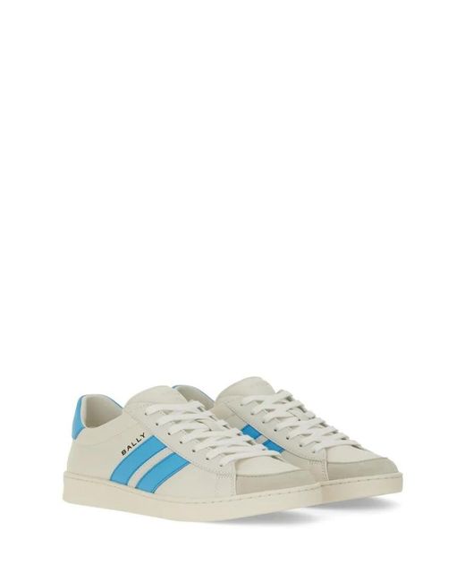 Bally Blue Low-Top Sneaker