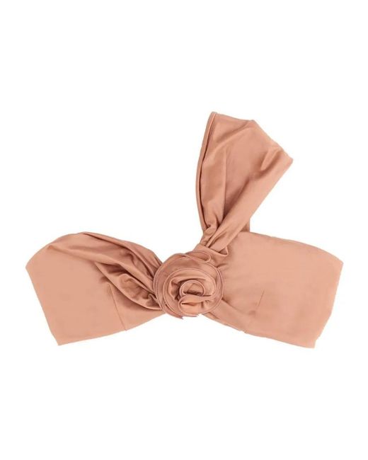 Magda Butrym Pink Top Bikini