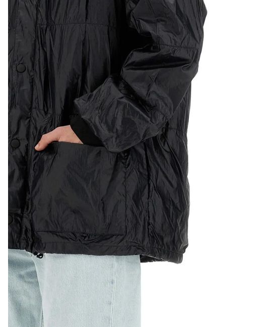 Our Legacy Crinkled Texture Nylon Jacket in Black für Herren