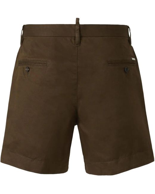 DSquared² Chino Ranger Bermuda Shorts in Green für Herren