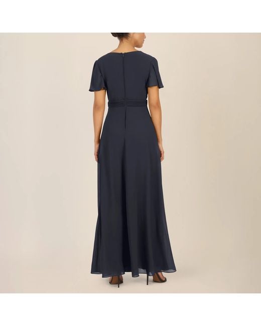 Apart Blue Chiffonoverall