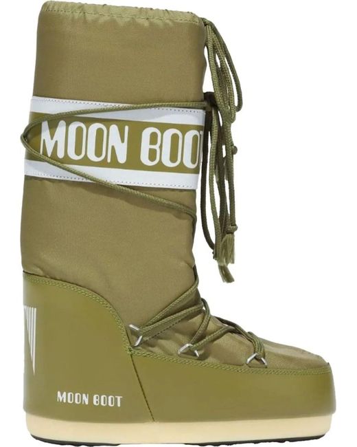 Moonboot Green Stiefel & Boots
