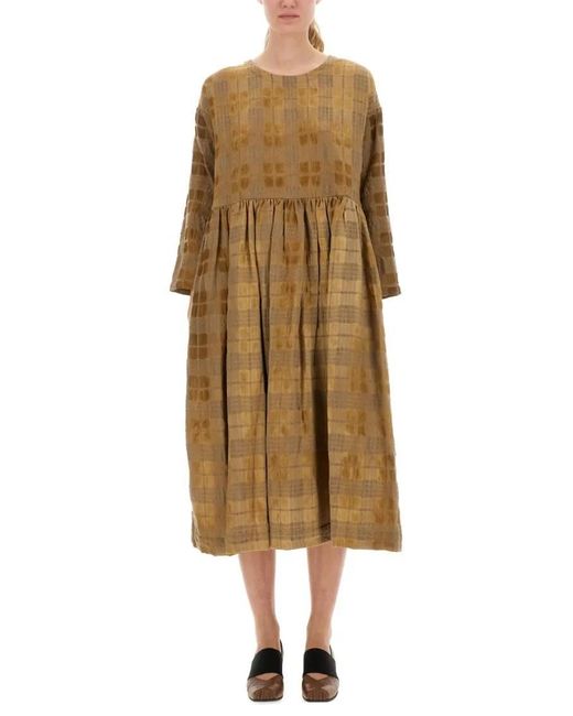 Uma Wang Natural Midi Dress "Alexa"