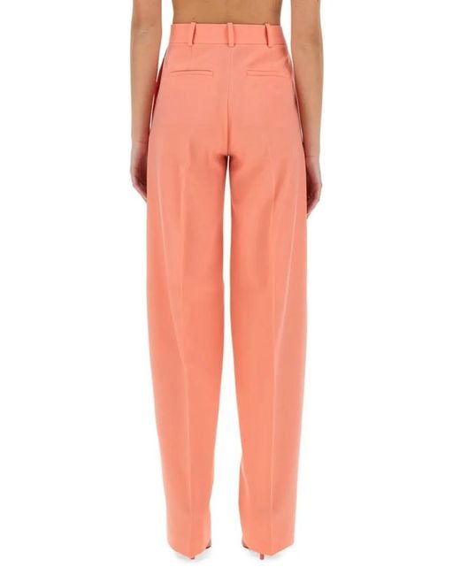 The Attico Pink Long Pants 'Jagger'