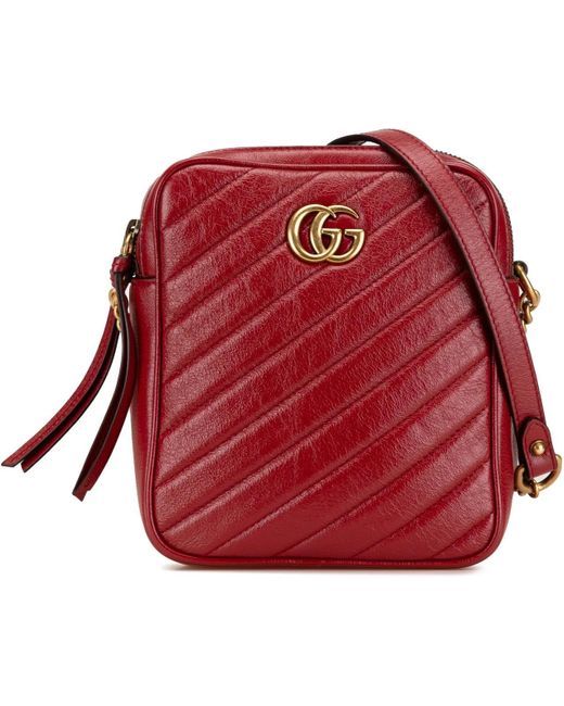 Gucci Red Hobo Bags