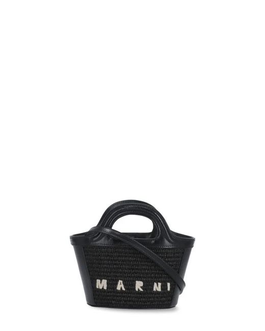 Marni Black Shopper & Totes
