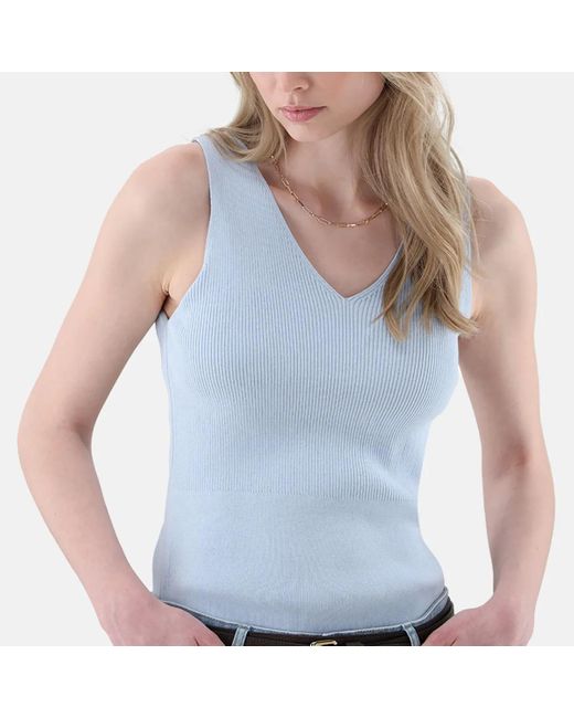 Van Laack Blue Pullunder Uni