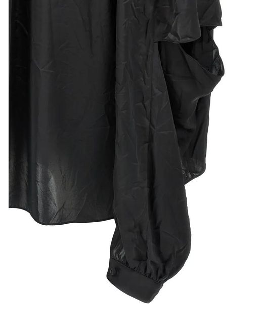 Balenciaga Black 'Double Sleeve' Shirt