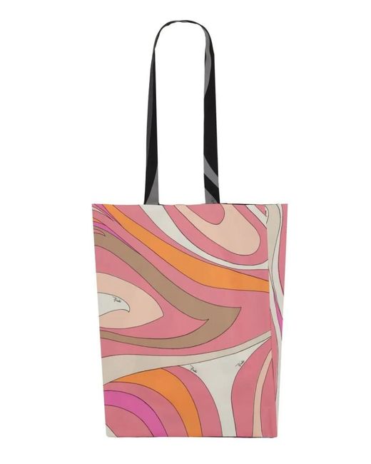 Emilio Pucci Pink Totes & Shopper