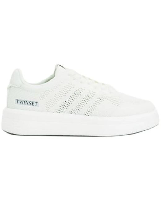 Twinset Black Low-Top Sneaker