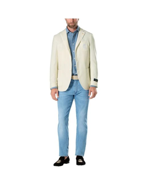 Billionaire Hemd Slim Fit in Blue für Herren