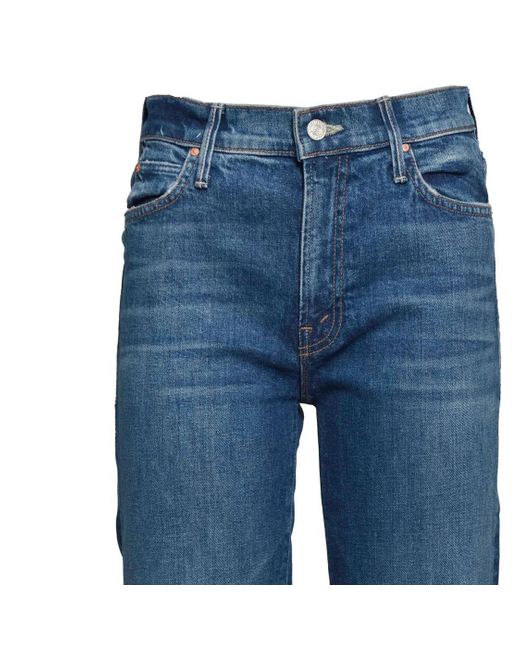 Mother Blue The Kick It Jeans