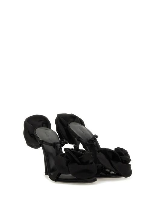 Magda Butrym Black Sandalen