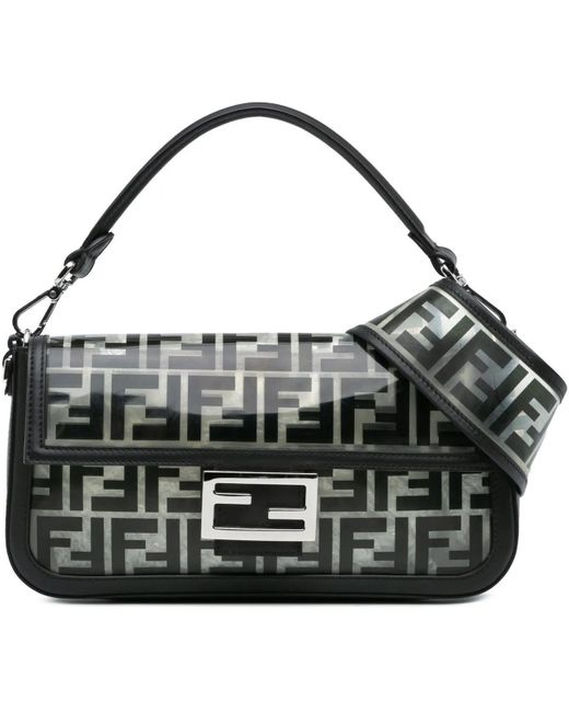 Fendi Black Hobo Bags