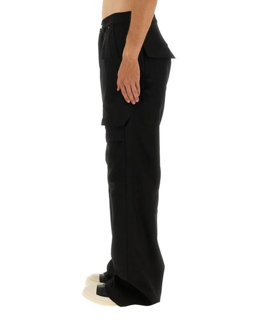 Rick Owens Stefan Cargo Pants in Black für Herren
