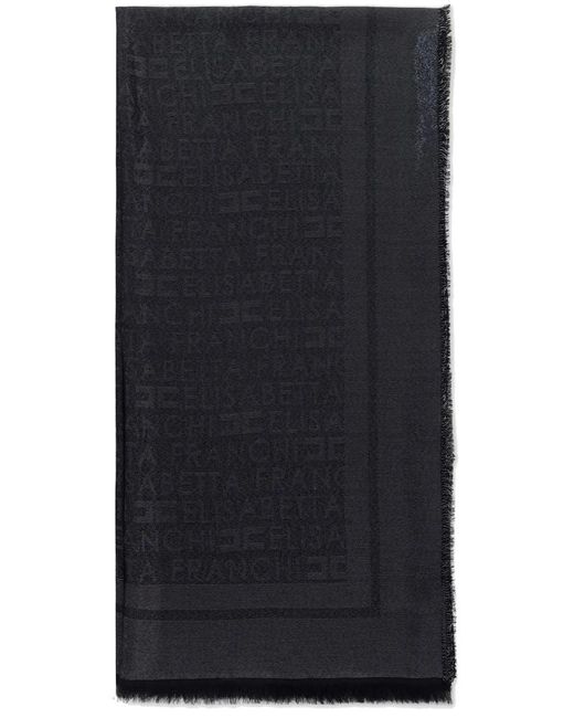 Elisabetta Franchi Black Tücher & Schals