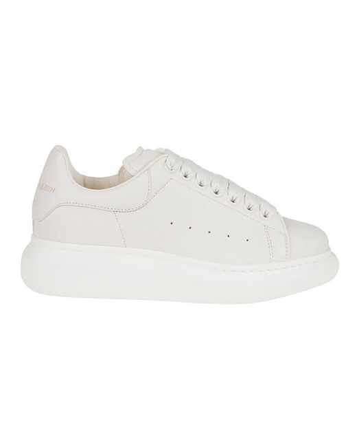 Alexander McQueen White Low-Top Sneaker