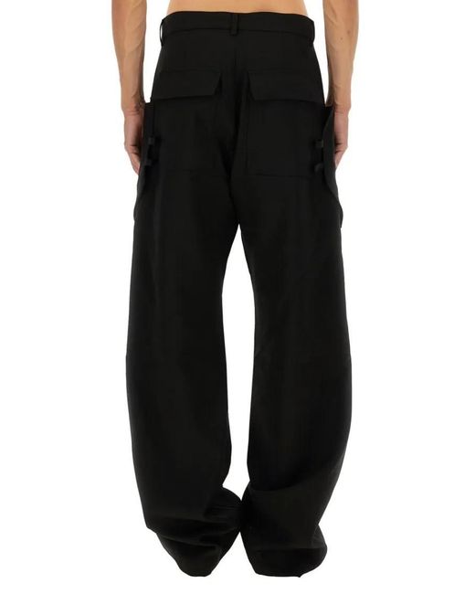 Rick Owens Stefan Cargo Pants in Black für Herren